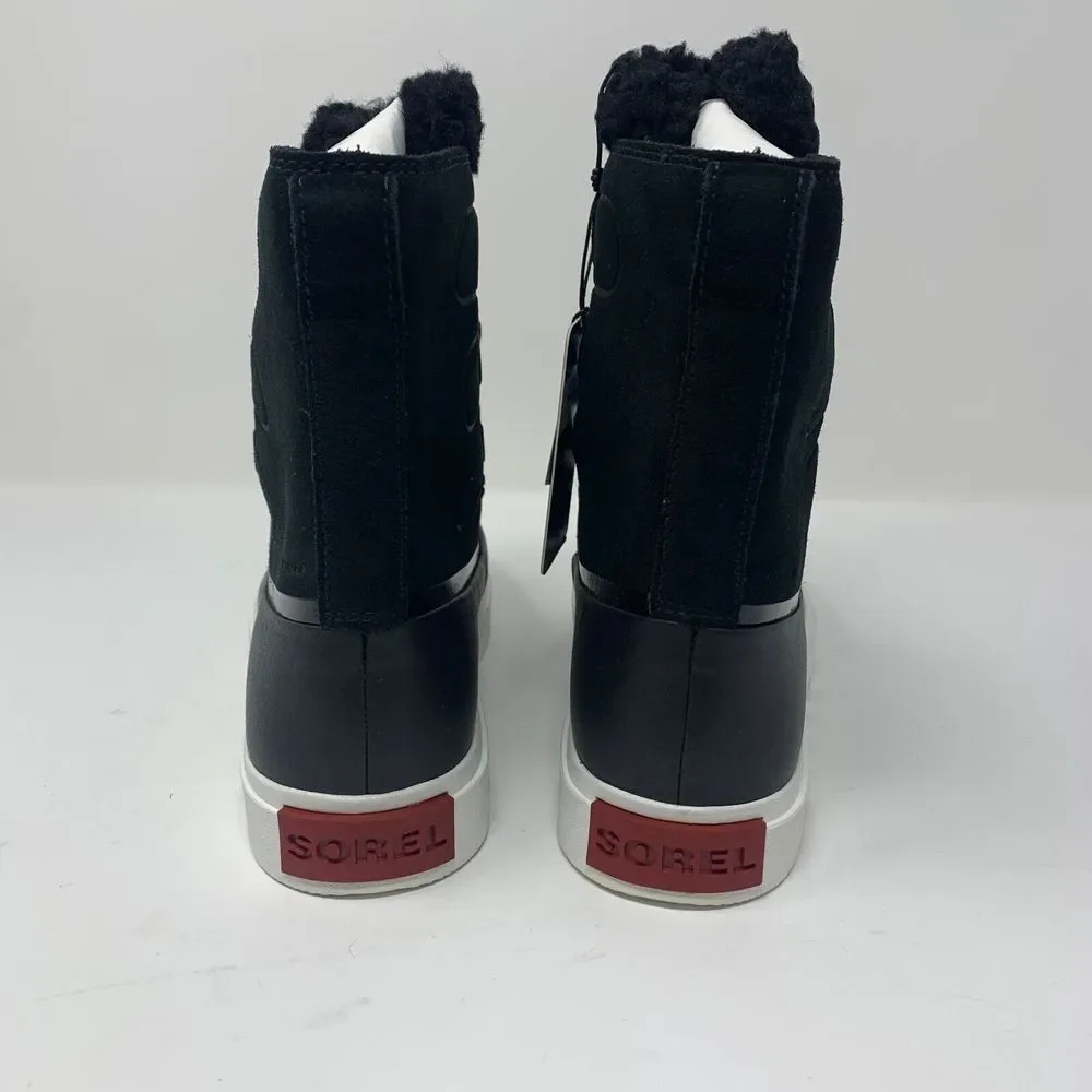 Sorel Joan of Arctic‎ Next Lite Boots Women's 9.5 Black Sea Salt Waterproof